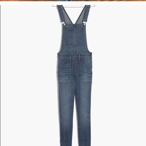 Madewell skinny overalls in kemp
